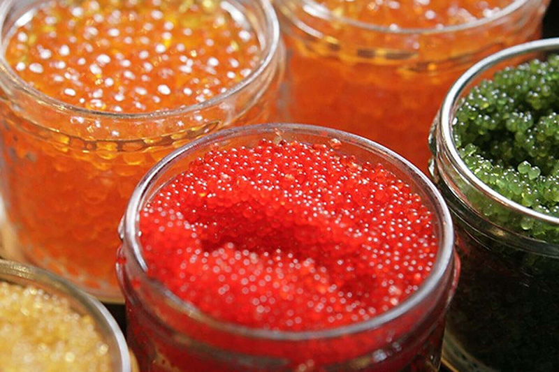 Màu sắc của trứng cá