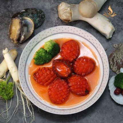 Bào Ngư Sốt Hồng Sâm