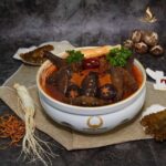 Gà Đen Tiềm Hải Sâm Vàng