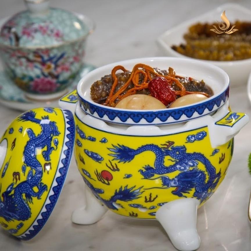 Bảo Ngọc Hải Sâm Vàng Tiềm Đông Trùng