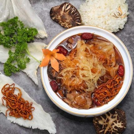 Vi Cá Hầm Đông Trùng Tay Cầm