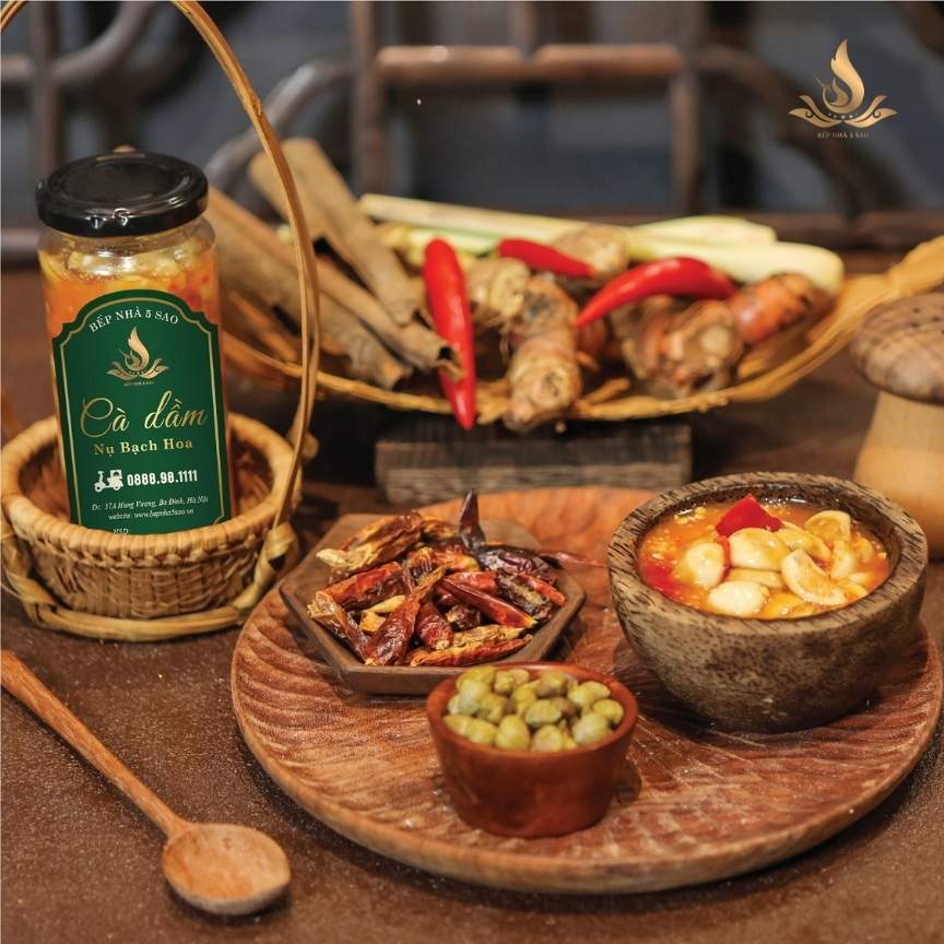 cà dầm nụ bạch hoa