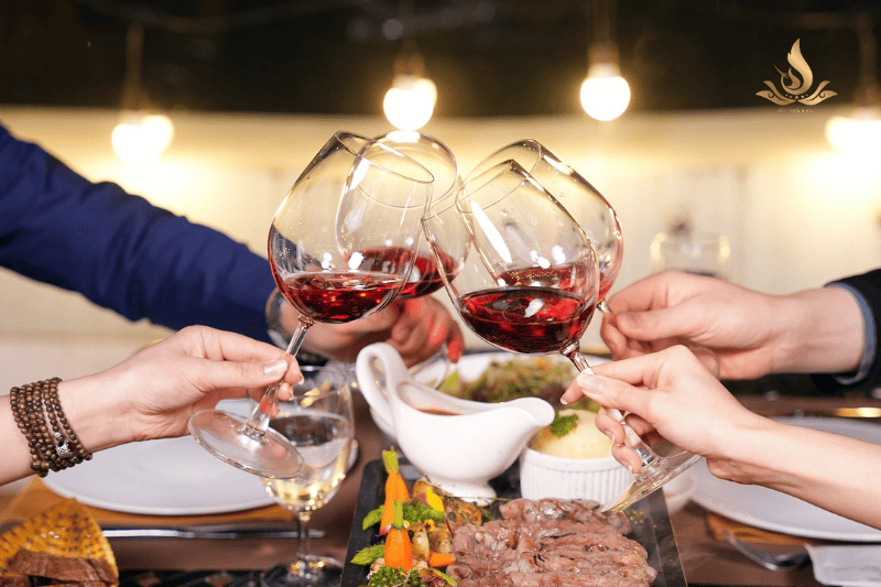 thưởng rượu vang Ý trong mùa trung thu