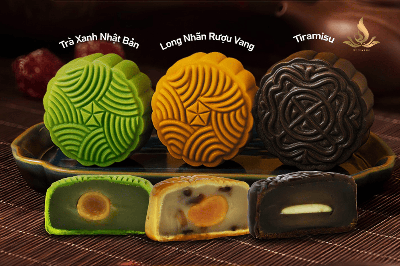 set bánh trung thu kim ngư du nguyệt