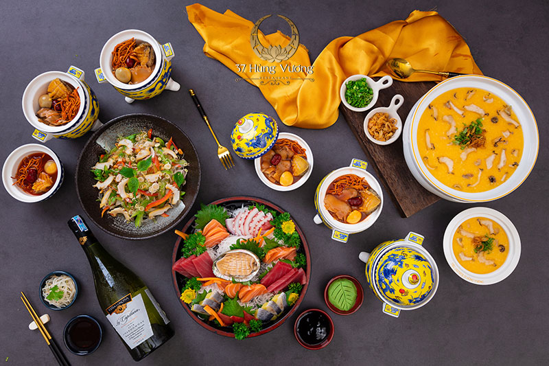 Thực đơn phong phú, đáp ứng mọi nhu cầu về ẩm thực